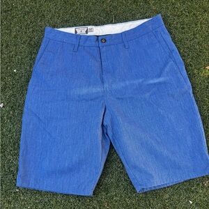 Volcom Men Blue Shorts Size 32